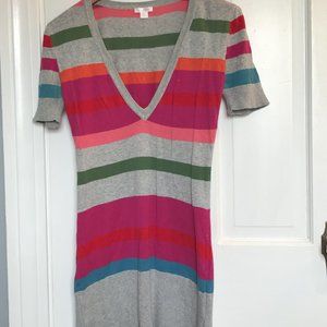 Sweater dress, Xhilaration, Multi-Colored, Striped, Size M